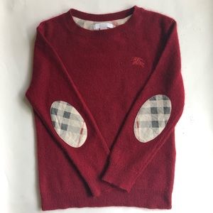 Burberry Boys Cashmere Patch Sweater Size8